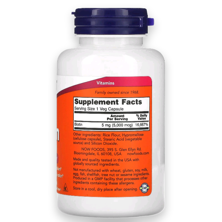 BIOTIN 120 Capsules