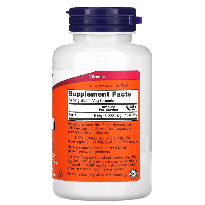 BIOTIN 120 Capsules